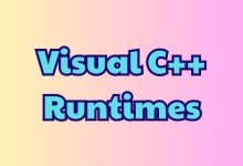 Visual C++ Runtimes